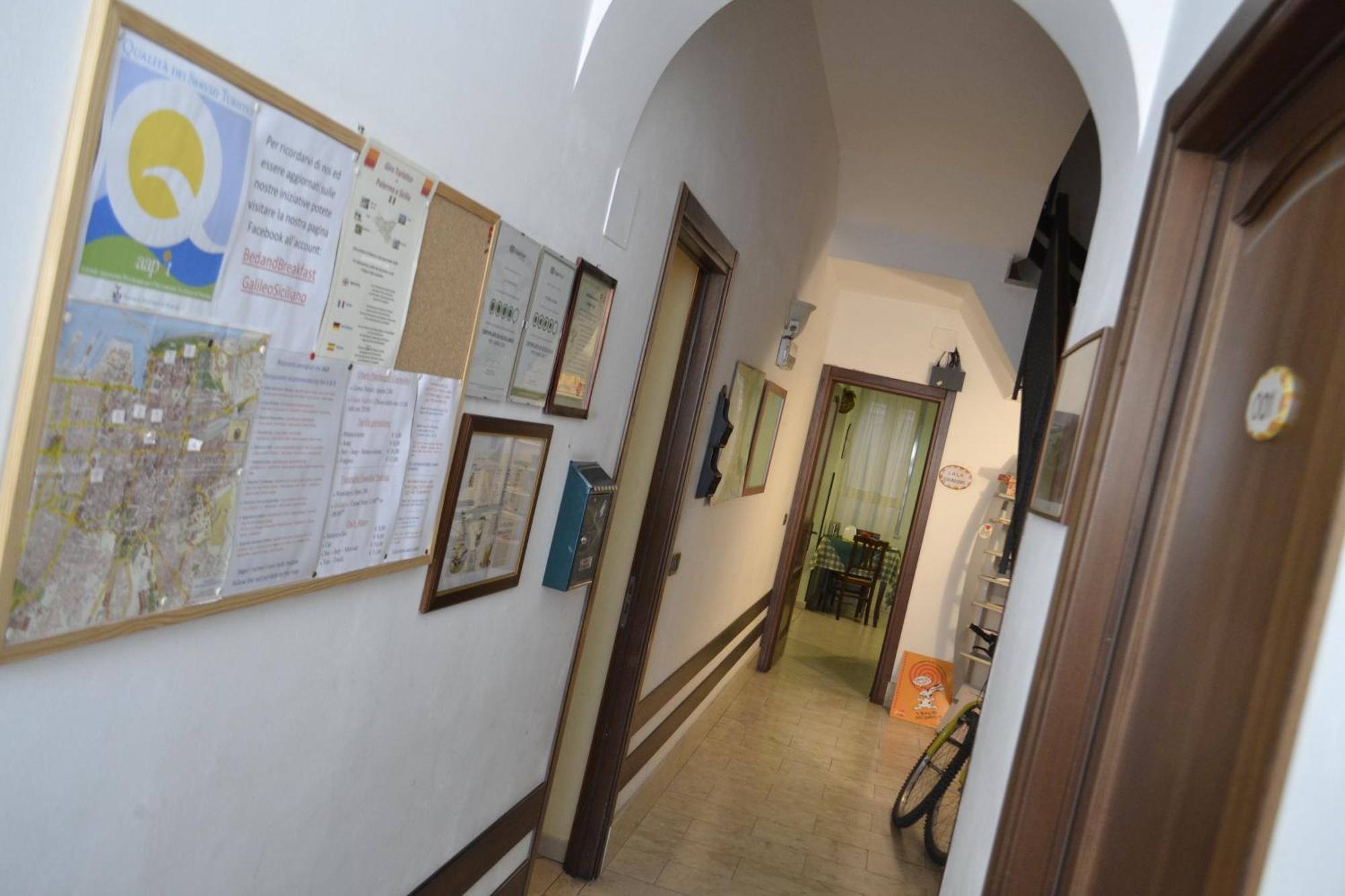 Al Galileo Siciliano Acomodação com café da manhã Palermo Exterior foto
